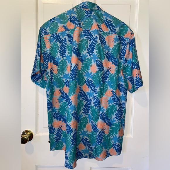 NEW Nickel and Iron floral button down shirt - Picture 2 of 3